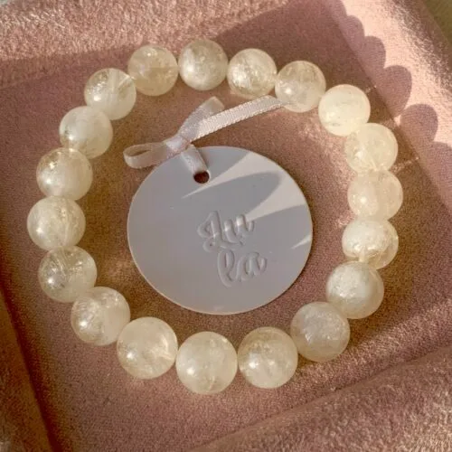 Natural Yellow Citrine Bracelet