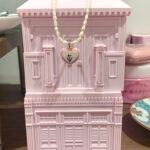 Tulip Heart Ceramic Pendant Pearl Necklace photo review