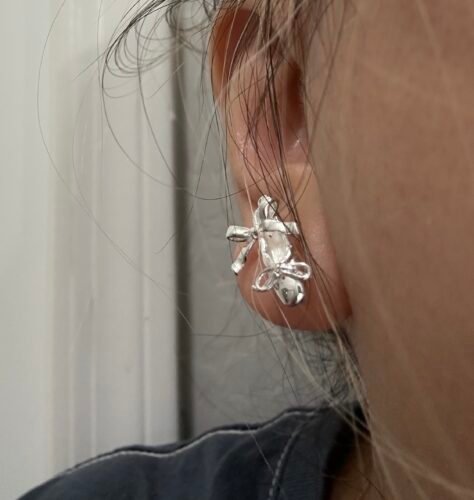 925 Silver Needle Ballet Shoes Earrings photo review