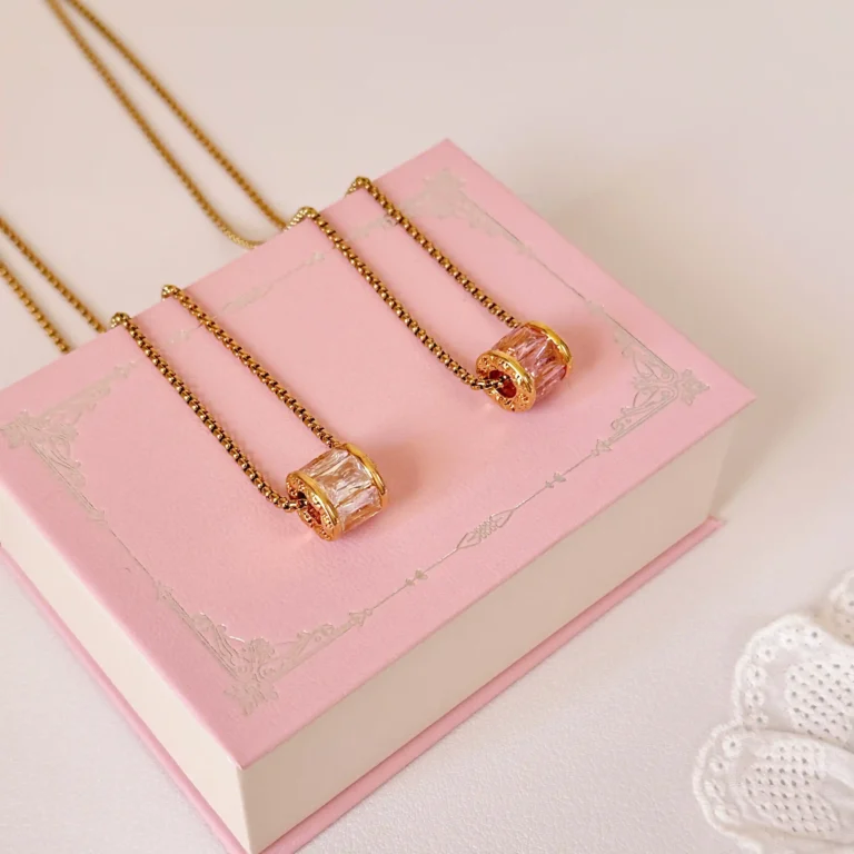 Zirconia Bead Pendant Necklace photo review