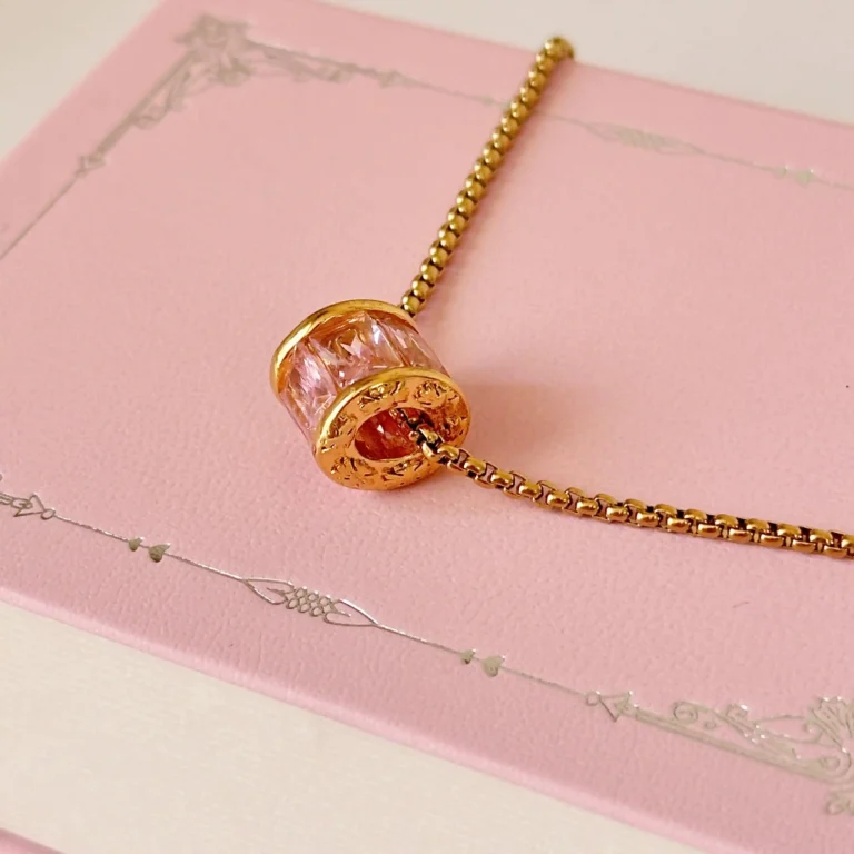 Zirconia Bead Pendant Necklace photo review