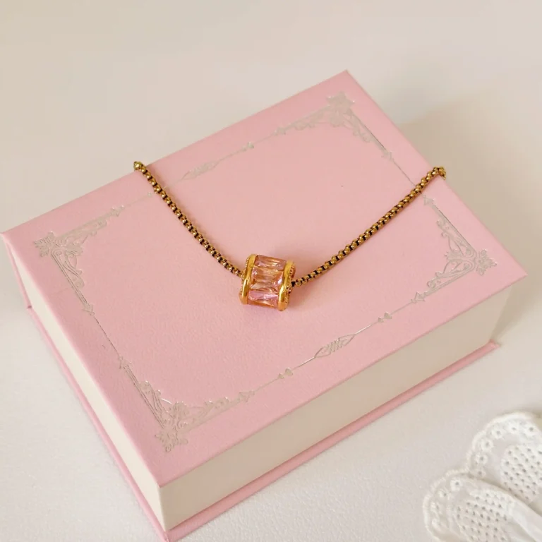 Zirconia Bead Pendant Necklace photo review