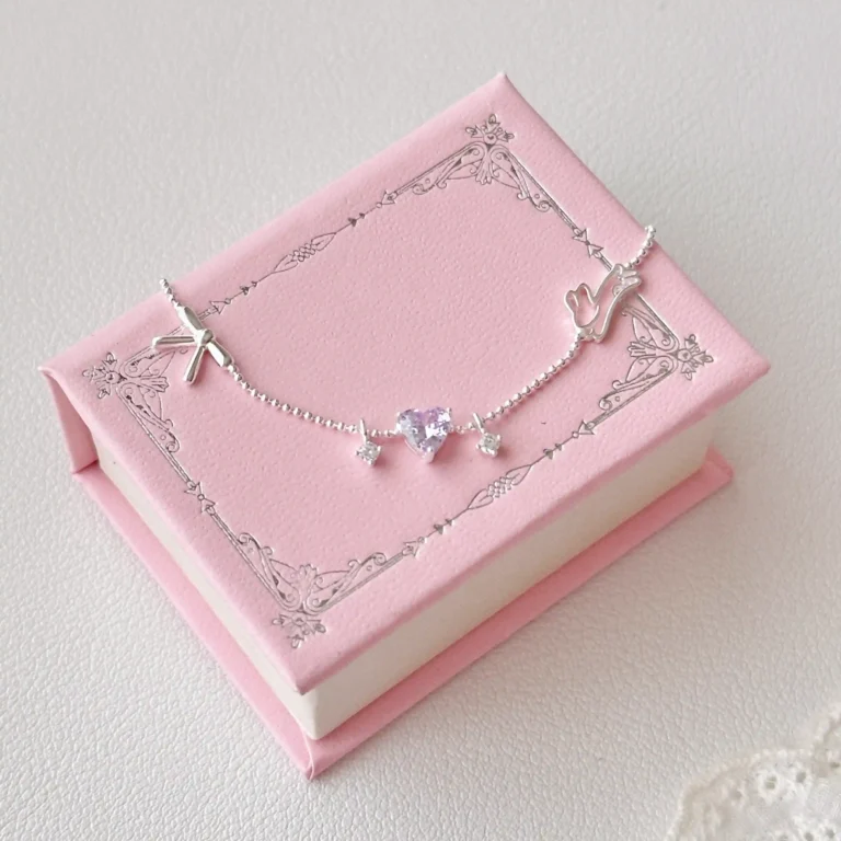 925 Sterling Silver Adorable Rabbit Bow Bracelet photo review