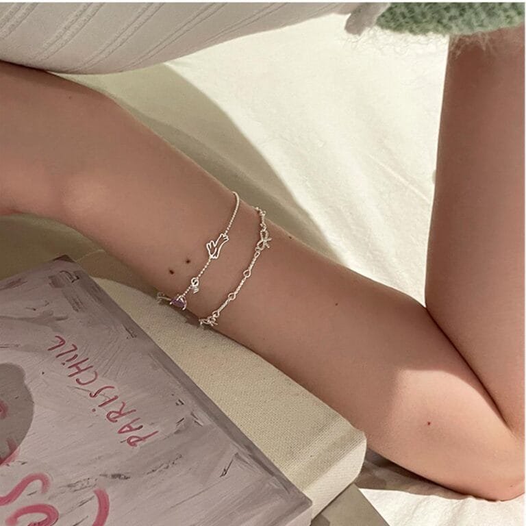 925 Sterling Silver Adorable Rabbit Bow Bracelet photo review