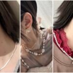 Pink Knit Straight-Zipper Pouch photo review