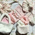 Pink Knit Straight-Zipper Pouch photo review